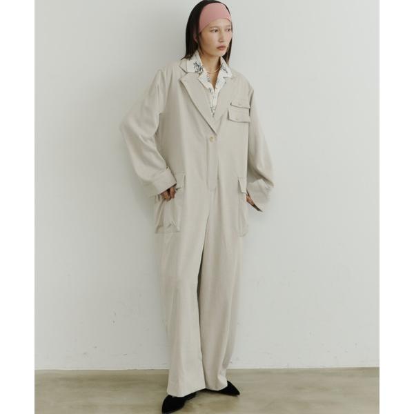 『タイムセール実施中』ZOZO問い合わせ番号:97561804ショップ:19 roots studio，ナインティーン ルーツ スタジオブランド:room153，ルームイチゴサン商品名:ワークジャンプスーツカテゴリ:オールインワン・サロペッ...