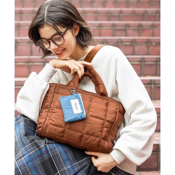 ZOZO問い合わせ番号:97562894ショップ:niko and...，ニコアンドブランド:niko and...，ニコアンド商品名:オリジナルポーチ付きキルトトートバッグMカテゴリ:バッグ>トートバッグブランド品番:592106素...