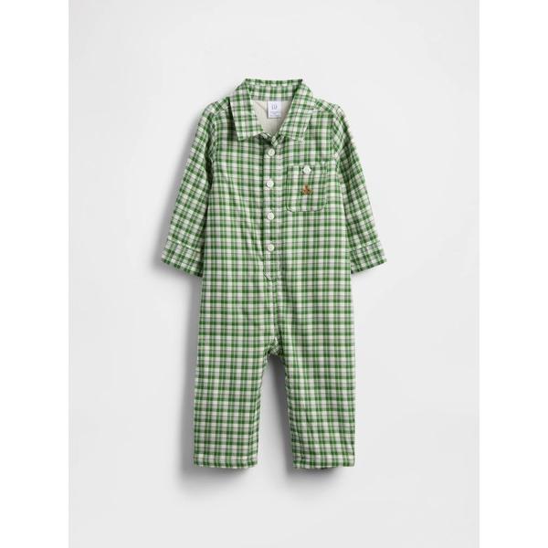 『セール実施中』※このアイテムは返品・交換対象外商品です。ZOZO問い合わせ番号:97563377ショップ:GAP，ギャップブランド:GAP，ギャップ商品名:フランネル カバーオール (ベビー)カテゴリ:ママ＆ベビー>ロンパースブラン...