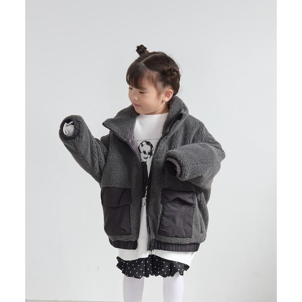 ZOZO問い合わせ番号:97563630ショップ:LOWRYS FARM，ローリーズファームブランド:LOWRYS FARM，ローリーズファーム商品名:エアサーマルボアブルゾン　491287カテゴリ:ジャケット/アウター>ブルゾンブラ...