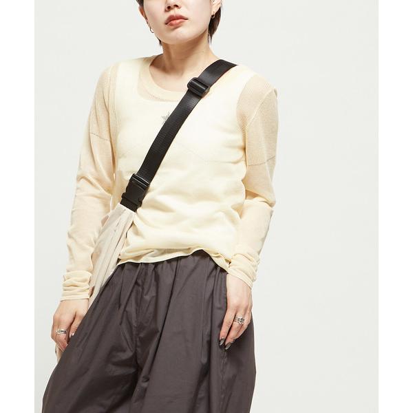 tシャツ SHEER KNIT PULLOVER レディース