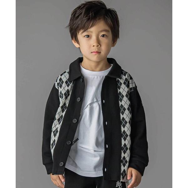 『タイムセール実施中』ZOZO問い合わせ番号:97595186ショップ:BEBE ONLINE STORE，ベベ オンラインストアブランド:BeBe Petits Pois Vert，ベベプチポワヴェール商品名:【お揃い】アーガイル+裏毛切...