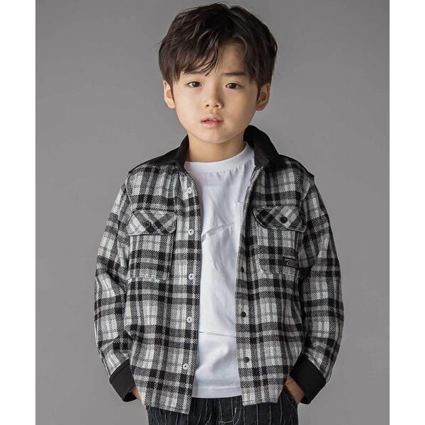 『タイムセール実施中』ZOZO問い合わせ番号:97595187ショップ:BEBE ONLINE STORE，ベベ オンラインストアブランド:BeBe Petits Pois Vert，ベベプチポワヴェール商品名:配色切り替えニットチェックシ...