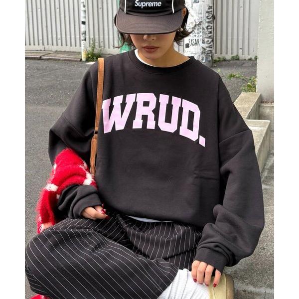 ZOZO問い合わせ番号:97596086ショップ:CIAOPANIC TYPY，チャオパニックティピーブランド:CIAOPANIC TYPY，チャオパニックティピー商品名:【WEB限定】【UNISEX】WRUD.ビッグシルエット裏起毛ロゴス...