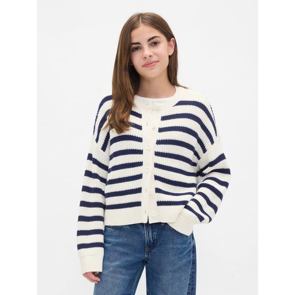 ZOZO問い合わせ番号:97596118ショップ:GAP，ギャップブランド:GAP，ギャップ商品名:オーバーサイズ カーディガン (キッズ)カテゴリ:トップス>カーディガン/ボレロブランド品番:817668素材:コットン100%カラー...