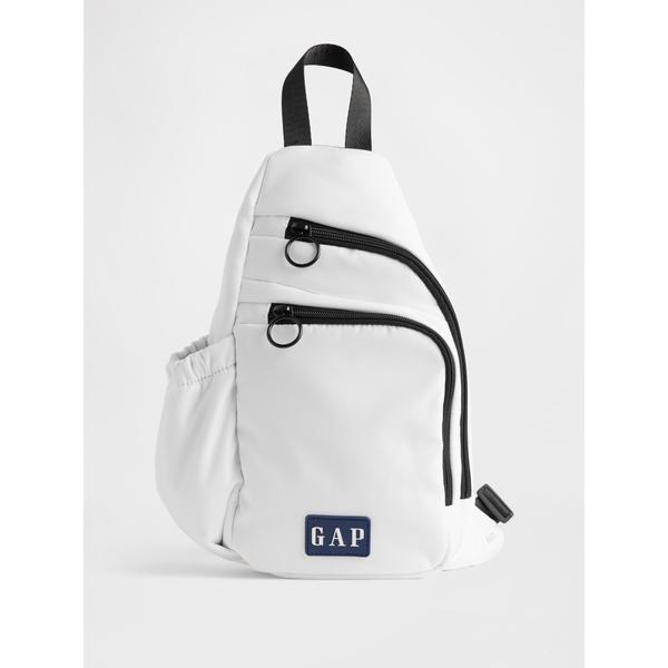ZOZO問い合わせ番号:97596190ショップ:GAP，ギャップブランド:GAP，ギャップ商品名:Gapロゴ ボディバッグカテゴリ:バッグ>ボディバッグ/ウエストポーチブランド品番:825368素材:ナイロン100%カラー:オフホワ...