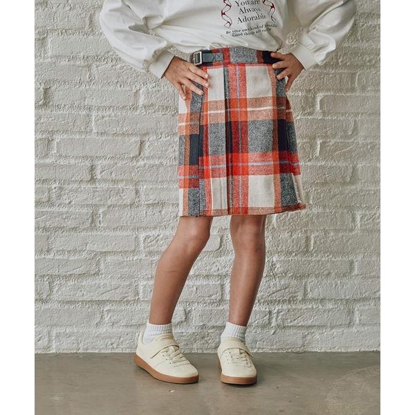 『セール実施中』ZOZO問い合わせ番号:97597545ショップ:FOUND GOOD，ファウンド グッドブランド:FOUND GOOD，ファウンドグッド商品名:G/チェックキルトスカートカテゴリ:スカート>スカートブランド品番:31...