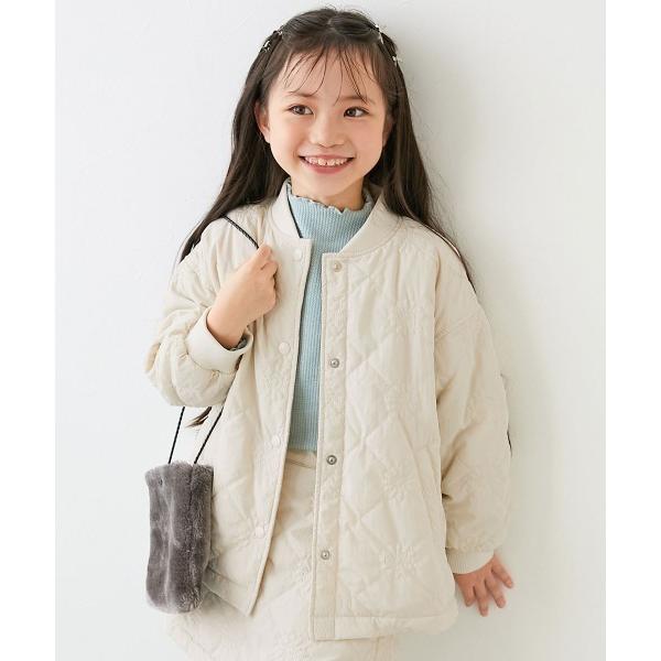 『セール実施中』ZOZO問い合わせ番号:97598110ショップ:devirock，デビロックブランド:devirock，デビロック商品名:洗える あったか裏ボア 花柄キルティング 防風 ジャケットカテゴリ:ジャケット/アウター>その...