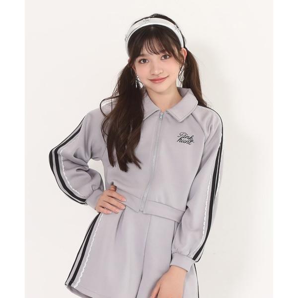 ZOZO問い合わせ番号:97599027ショップ:BABYDOLL，ベビードールブランド:PINKHUNT，ピンクハント商品名:PINKHUNT ピンクハント レースライン ジップジャケット 0891K（ボトムス別売）カテゴリ:トップス&g...