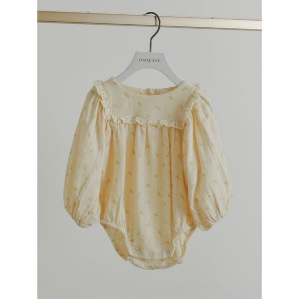 ベビー 「ONLINE限定」モスリン長袖プレイスーツVintage Ditsy