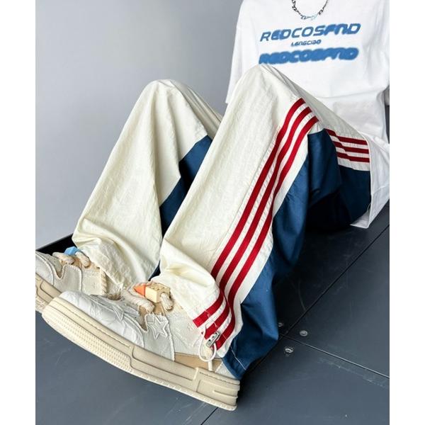 『タイムセール実施中』ZOZO問い合わせ番号:97631308ショップ:mebole，メボレブランド:MGV，エムジーヴィー商品名:マルチカラーサイドラインパンツカテゴリ:パンツ>その他パンツブランド品番:MG-25-1-3044素材...