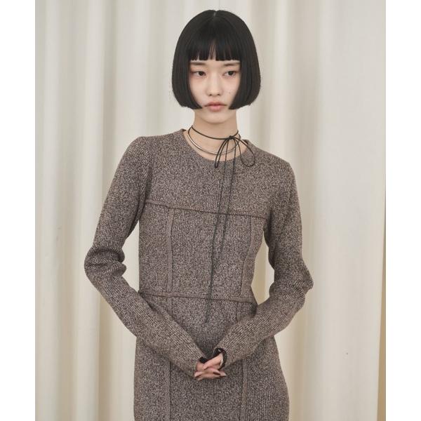 ZOZO問い合わせ番号:97633064ショップ:Avenue，アヴェニューブランド:AIC.，エーアイシー商品名:ビスチェデザインミックスニットロングワンピースカテゴリ:ワンピース/ドレス>ワンピースブランド品番:303255-11...