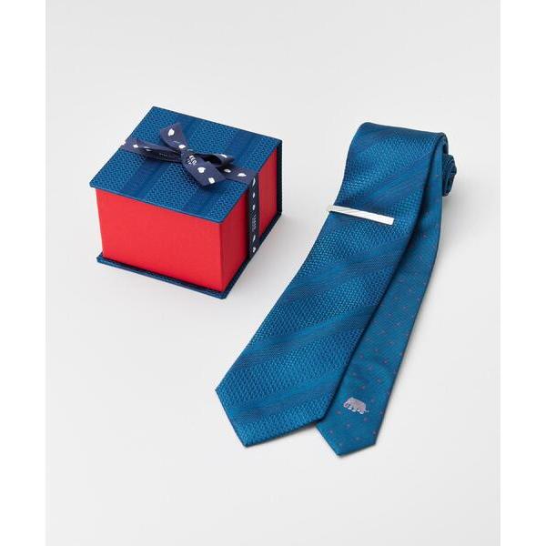 『タイムセール実施中』ZOZO問い合わせ番号:97633312ショップ:TAKEO KIKUCHI，タケオキクチブランド:TAKEO KIKUCHI，タケオキクチ商品名:【BOXセット】animal ネクタイ＆タイバーカテゴリ:フォーマルス...