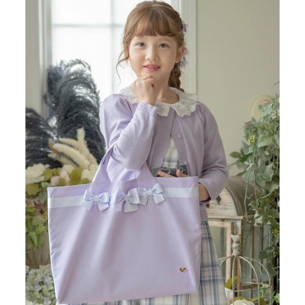 レッスンバッグ リボンレッスンバッグ キッズ 子供 女の子
