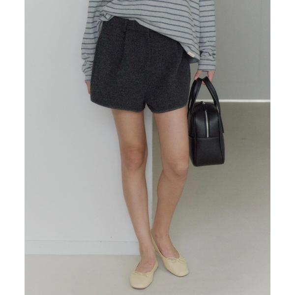 パンツ back frill short pants / バックフリルショートパンツ レディース