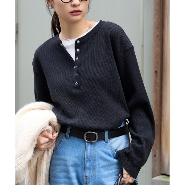 『タイムセール実施中』ZOZO問い合わせ番号:97633669ショップ:MONO-MART，モノマートブランド:MONO-MART，モノマート商品名:＜抗菌防臭＞ ソフトワッフル ヘンリーネック ラウンドヘム プルオーバーカテゴリ:トップス...