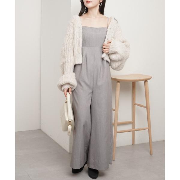 『セール実施中』参考価格：8，800円発売時期：2023年08月コンディション：C（やや使用感あり）使用感があり、やや気になる傷や汚れがあるアイテム前身頃・すそ周り：汚れ全体的：毛玉参考商品名：マルチウェイベアサロペット参考品番：CHZ10...