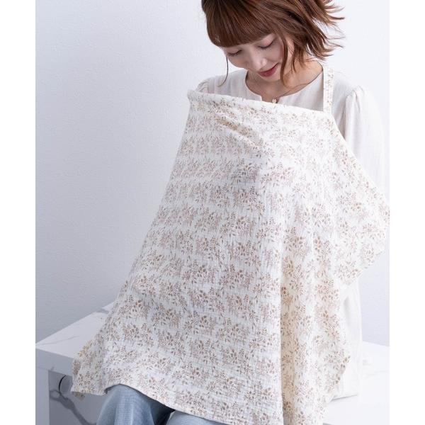 ZOZO問い合わせ番号:97667466ショップ:Sweet Mommy，スウィートマミーブランド:SweetMommy，スウィートマミー商品名:ダブルガーゼ 大判 授乳ケープ 　エプロン型　ワイヤー入りカテゴリ:ママ＆ベビー>授乳ケ...