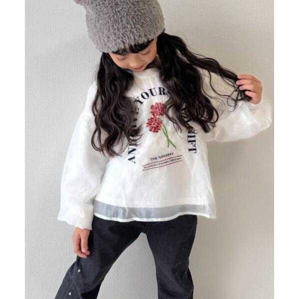 『セール実施中』ZOZO問い合わせ番号:97668621ショップ:CIAOPANIC TYPY，チャオパニックティピーブランド:CIAOPANIC TYPY，チャオパニックティピー商品名:【WEB限定】【KIDS】刺繍オーガンジーレイヤード...