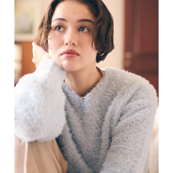 『タイムセール実施中』ZOZO問い合わせ番号:97669393ショップ:COMME CA ISM，コムサイズムブランド:COMME CA ISM，コムサイズム商品名:【ウォッシャブル】シャギー Ｖネックニットカテゴリ:トップス>ニット...