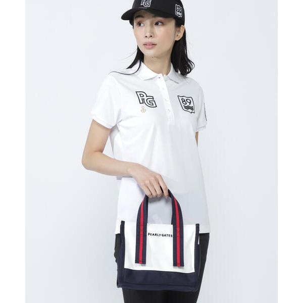 『セール実施中』ZOZO問い合わせ番号:97701327ショップ:the HOUSE，ザハウスブランド:PEARLY GATES，パーリーゲイツ商品名:【PEARLY GATES】トリコ帆布カートバッグ (UNISEX)カテゴリ:アウトドア...