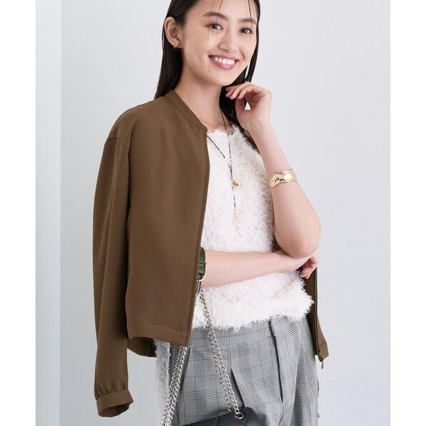 『タイムセール実施中』ZOZO問い合わせ番号:97702155ショップ:INDIVI，インディヴィブランド:INDIVI，インディヴィ商品名:【洗える／UVケア／吸汗速乾】ジョーゼットライトブルゾンカテゴリ:ジャケット/アウター>ブル...