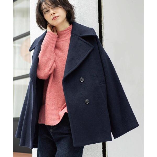 『タイムセール実施中』ZOZO問い合わせ番号:97703125ショップ:OPAQUE.CLIP，オペークドットクリップブランド:OPAQUE.CLIP，オペークドットクリップ商品名:カシミヤブレンドウールミドルピーコートカテゴリ:ジャケット...
