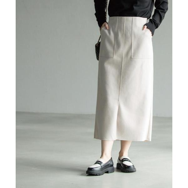 『タイムセール実施中』ZOZO問い合わせ番号:97703131ショップ:OPAQUE.CLIP，オペークドットクリップブランド:OPAQUE.CLIP，オペークドットクリップ商品名:ウールライクタイトスカート【洗濯機洗い可】《8col》カテ...