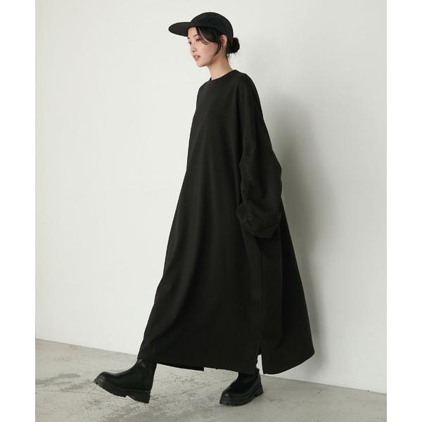 ZOZO問い合わせ番号:97703627ショップ:MONO-MART，モノマートブランド:forksy.，フォルクシー，MONO-MART，モノマート商品名:【forksy.】エブリデイモンスターギャザースリーブポケットワンピースカテゴリ:...