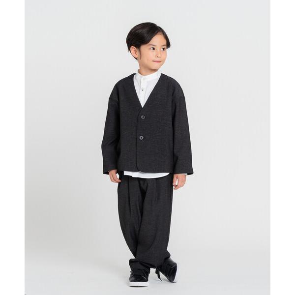 ZOZO問い合わせ番号:97735223ショップ:COMME CA ISM，コムサイズムブランド:COMME CA ISM，コムサイズム商品名:【WEB限定】ノーカラーセットアップスーツカテゴリ:フォーマルスーツ/小物>スーツセットブ...