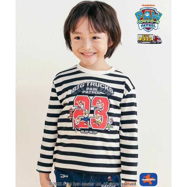 『タイムセール実施中』ZOZO問い合わせ番号:97735839ショップ:BEBE ONLINE STORE，ベベ オンラインストアブランド:SLAP SLIP，スラップスリップ商品名:【パウ・パトロール×SLAPSLIP】ビッグトラックプリ...