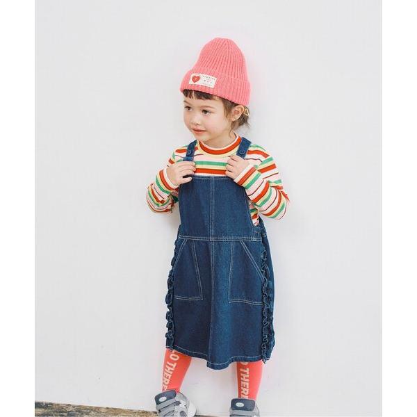 『セール実施中』ZOZO問い合わせ番号:97735869ショップ:F.O.Online Store，エフオーオンラインストアブランド:p.premier，ピードットプルミエ商品名:【ジュニア対応】サイドフリルデニムジャンスカカテゴリ:ワンピ...