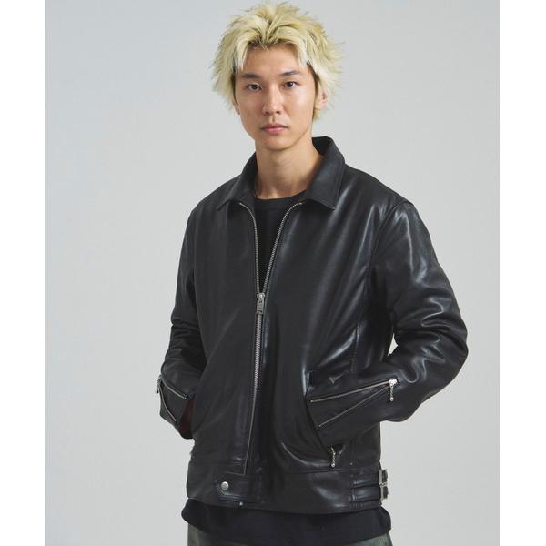 革ジャン ライダース JE-BUFFARO CALF　シングルライダース メンズ レディース