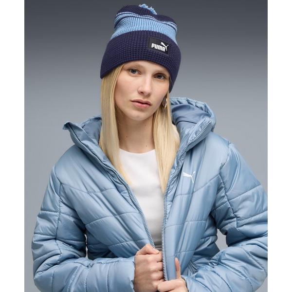 ニット帽 ニットキャップ PUMA プーマ ユニセックス ESS ミッドクラウン ポム ビーニー メンズ レディース
