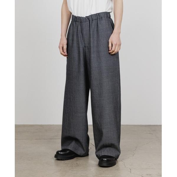 ワイドパンツ スラックス WIDELEG EASY PANTS メンズ