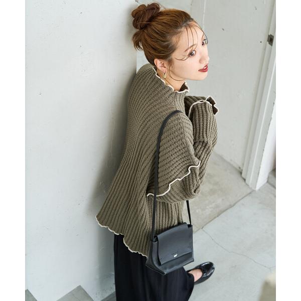 『タイムセール実施中』ZOZO問い合わせ番号:97832071ショップ:FREAK'S STORE，フリークスストアブランド:FREAK'S STORE，フリークスストア商品名:限定展開　ヘビー ワッフル メロー ハイネック ニットカテゴリ...