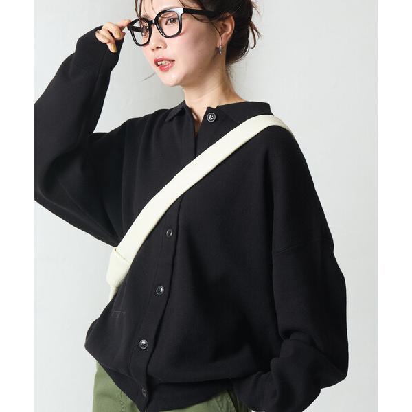 『タイムセール実施中』ZOZO問い合わせ番号:97832073ショップ:FREAK'S STORE，フリークスストアブランド:FREAK'S STORE，フリークスストア商品名:限定展開　スウェットライク 襟付き ボタン カーディガンカテゴ...