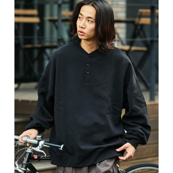 『タイムセール実施中』ZOZO問い合わせ番号:97832632ショップ:FREAK'S STORE，フリークスストアブランド:FREAK'S STORE，フリークスストア商品名:限定展開 ビッグシルエット ヘンリーネック スウェットプルオー...