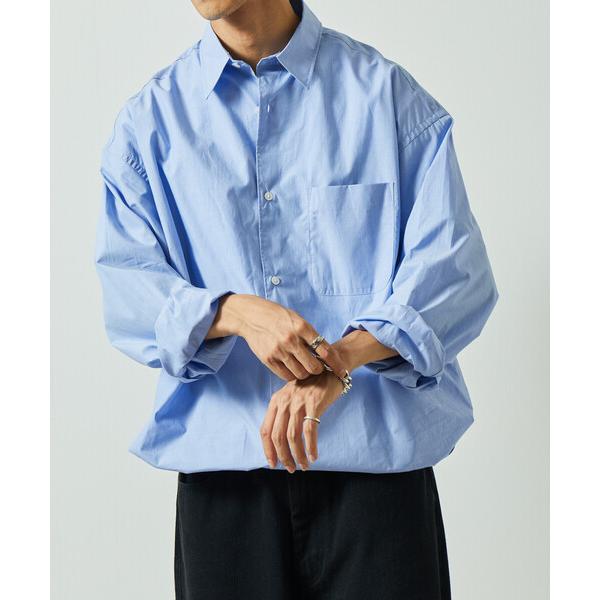 『タイムセール実施中』ZOZO問い合わせ番号:97832738ショップ:FREAK'S STORE，フリークスストアブランド:FREAK'S STORE，フリークスストア商品名:限定展開 ワイドシルエット スピンドル レギュラーカラーシャツ...