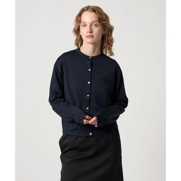 カーディガン 「Steven Alan」ウール ジャージー カーディガン レディース