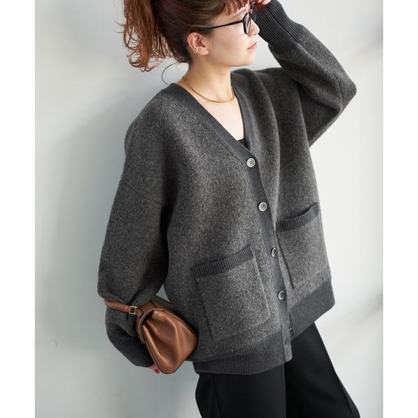 ZOZO問い合わせ番号:97865683ショップ:Spick &amp; Span，スピック アンド スパンブランド:Spick &amp; Span，スピックアンドスパン商品名:《追加》ブークレダブルフェイスカーディガンカテゴリ:トップス...