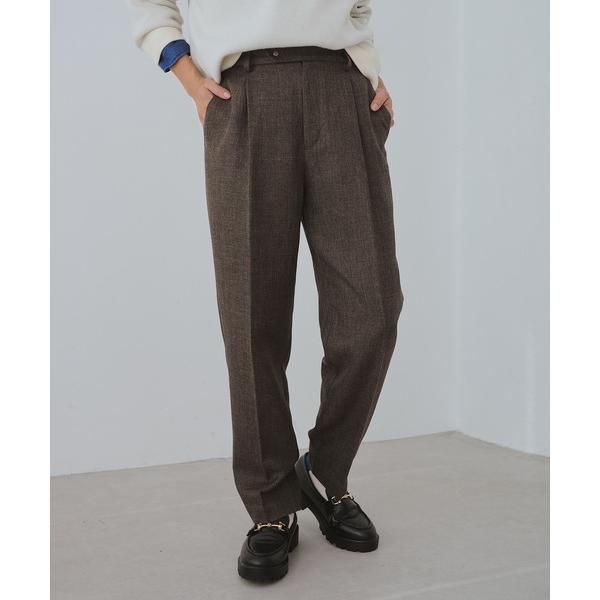 『タイムセール実施中』ZOZO問い合わせ番号:97865912ショップ:ROPE' PICNIC，ロぺピクニックブランド:ROPE' PICNIC，ロペピクニック商品名:スリートーンツイードテーパードパンツ/セットアップ対応カテゴリ:パンツ...