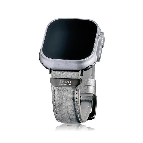 ZOZO問い合わせ番号:97866585ショップ:UNiCASE，ユニケースブランド:ZERO HALLIBURTON，ゼロハリバートン商品名:ZERO HALLIBURTON Leather Watch Band Apple Watch ...