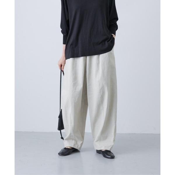 パンツ コットンボリュームパンツ レディース