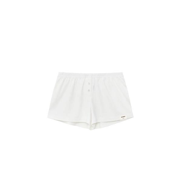 パンツ BUTTON FLY MINI SHORTS レディース