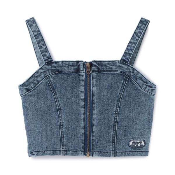 『タイムセール実施中』ZOZO問い合わせ番号:97897483ショップ:NARUMIYA ONLINE，ナルミヤ オンラインブランド:by LOVEiT，バイラビット商品名:デニムビスチェカテゴリ:トップス>ベストブランド品番:785...