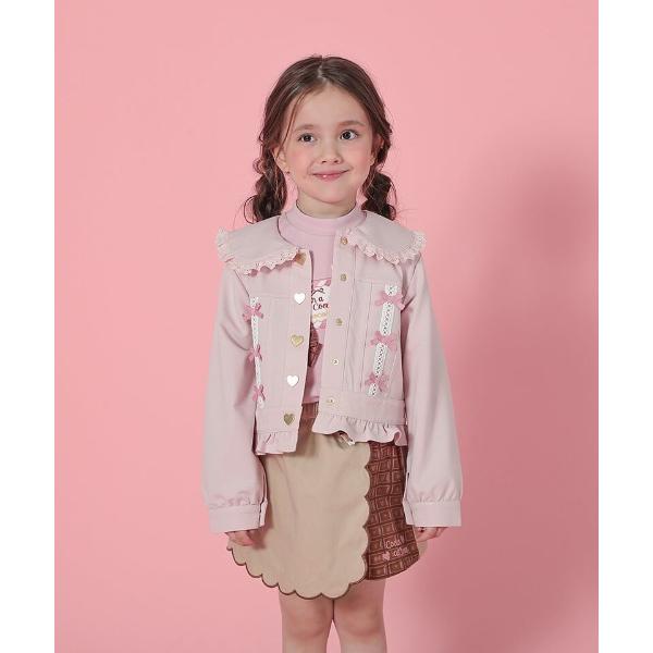 『タイムセール実施中』ZOZO問い合わせ番号:97899175ショップ:KIMURATAN ONLINE，キムラタン オンラインブランド:coeur a coeur，クーラクール商品名:coeur a coeur デニムニットジャケットカテ...