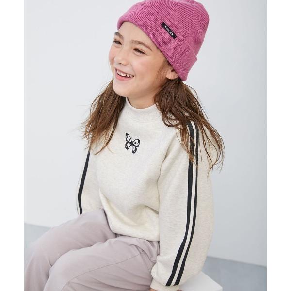 『タイムセール実施中』ZOZO問い合わせ番号:97899296ショップ:devirock，デビロックブランド:devirock，デビロック商品名:デビラボ ガールズ プリント 裏起毛 ラグラントレーナーカテゴリ:トップス>スウェットブ...