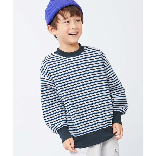 『タイムセール実施中』ZOZO問い合わせ番号:97899303ショップ:devirock，デビロックブランド:devirock，デビロック商品名:カラフルスウェット ふっくら裏起毛 先染めボーダー トレーナーカテゴリ:トップス>スウェ...