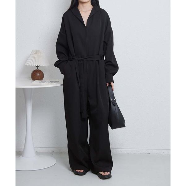 『セール実施中』ZOZO問い合わせ番号:97899327ショップ:FRP，エフアールピーブランド:MAISON DE THERESE，メゾン ド テレーズ，FRP，エフアールピー商品名:ハーフジップ長袖ルーズシルエットオールインワンカテゴリ...